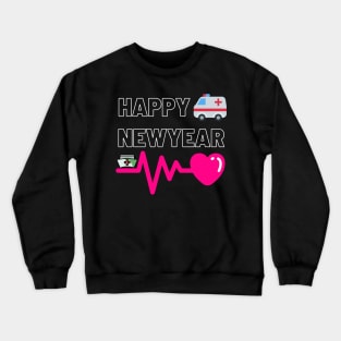 Nurse Squad Happy New Year Crewneck Sweatshirt